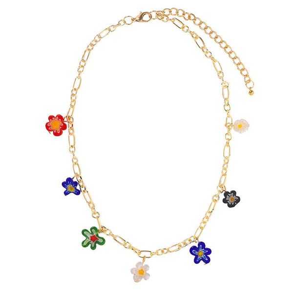 chokers harajuku colorful rainbow flower beads choker necklace y2k fashion korean irregular plant for jewelry, Golden;silver
chokers harajuku colorful rainbow flower beads choker necklace y2k fashion korean irregular plant for jewelry, Golden;silver