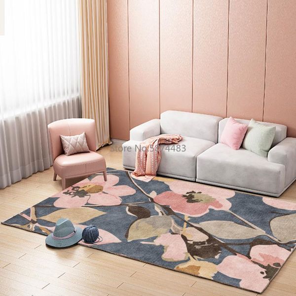 carpets 200*300cm fashion retro fresh american powder gray flowers plant living room bedroom bedside carpet floor mat customization
carpets 200*300cm fashion retro fresh american powder gray flowers plant living room bedroom bedside carpet floor mat customization
