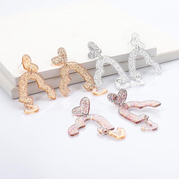 dangle & chandelier fashion acrylic bling three hearts drop earrings creative cute trendy jewelry for women, Silver
dangle & chandelier fashion acrylic bling three hearts drop earrings creative cute trendy jewelry for women, Silver