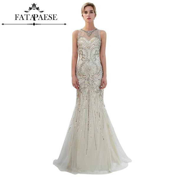 party dresses gold grey luxury crystal beaded mermaid evening dress 2021 tulle gown for women formal long, White;black
party dresses gold grey luxury crystal beaded mermaid evening dress 2021 tulle gown for women formal long, White;black