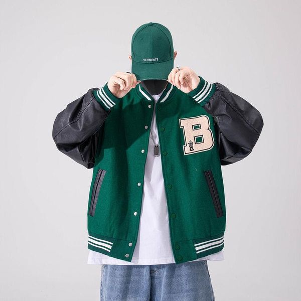 women's jackets harajuku bomber women coat men's couple baseball jacket 2021 autumn boyfriend style varsity hip hop streetwear, Black;brown
women's jackets harajuku bomber women coat men's couple baseball jacket 2021 autumn boyfriend style varsity hip hop streetwear, Black;brown
