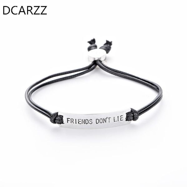 charm bracelets friend don't lie eleven bracelet handstamped letter men bar bangle stainless steel for women movie jewelry gift, Golden;silver
charm bracelets friend don't lie eleven bracelet handstamped letter men bar bangle stainless steel for women movie jewelry gift, Golden;silver