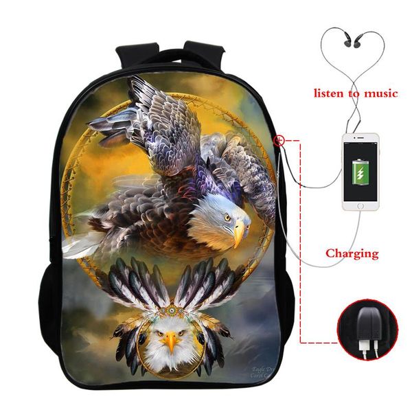 backpack mochila school bags cartoon eagle printed 16 inch usb charging bag teenager boys girl travel bookbag waterproof
backpack mochila school bags cartoon eagle printed 16 inch usb charging bag teenager boys girl travel bookbag waterproof