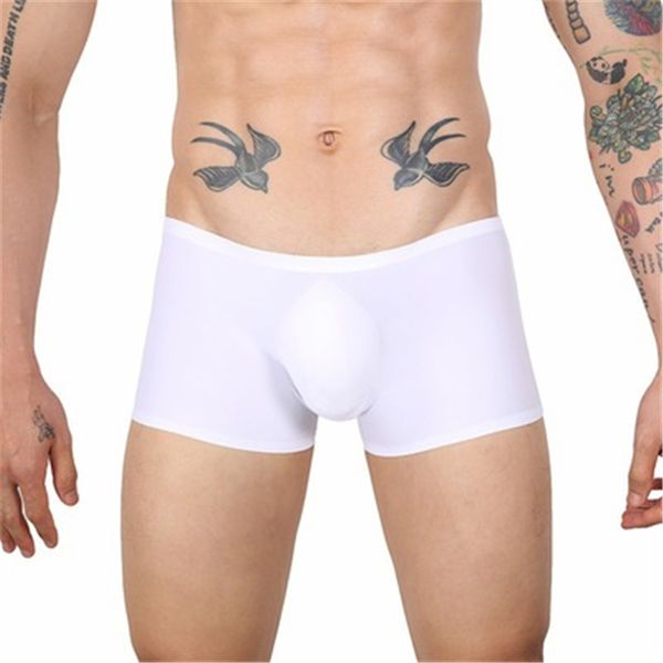 wholesale men solid color seamless panties underpants fashion ice silk elasticity boxer briefs male quick dry plus size breathable underwear, Black;white
wholesale men solid color seamless panties underpants fashion ice silk elasticity boxer briefs male quick dry plus size breathable underwear, Black;white
