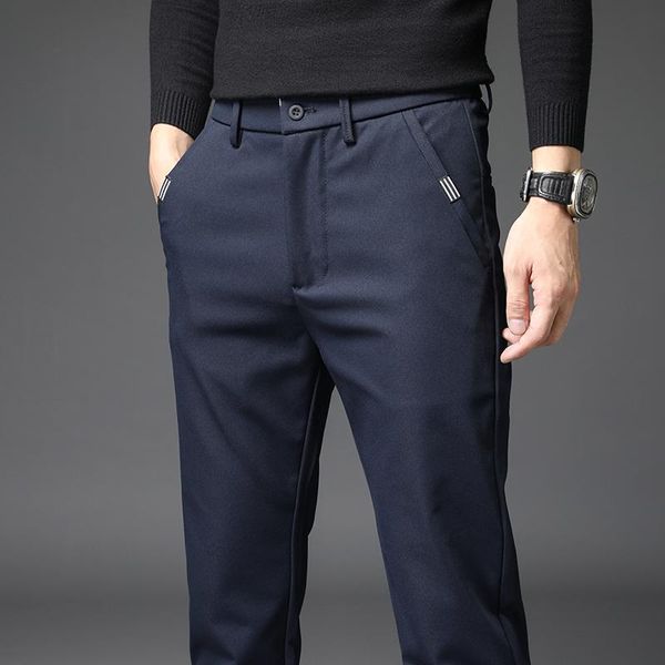men's pants casual business classics straight fashion black blue gray work trousers male large size 28-40,622
men's pants casual business classics straight fashion black blue gray work trousers male large size 28-40,622