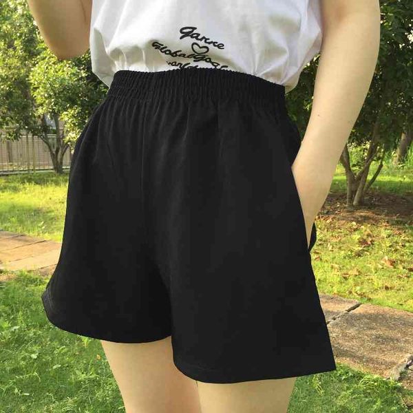 high waisted shorts women's summer thin wear casual korean 2021 new black loose large chiffon wide leg pants
high waisted shorts women's summer thin wear casual korean 2021 new black loose large chiffon wide leg pants