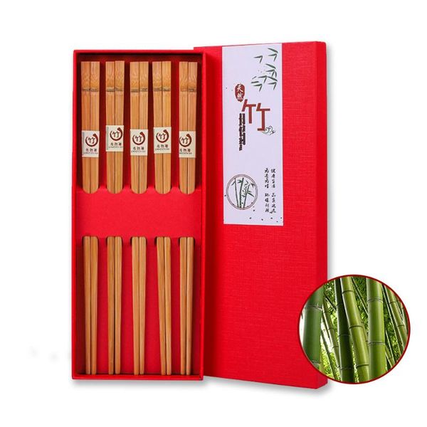 chopsticks 5 pairs/set non-slip bamboo japanese dinnerware healthy tableware with gift box reusable handmade
chopsticks 5 pairs/set non-slip bamboo japanese dinnerware healthy tableware with gift box reusable handmade