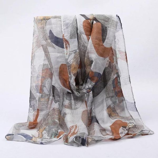 l1070 new 2021 fashion spring women silk scarfs long soft scarves flower printed female summer beach shawl summer shawls, Silver
l1070 new 2021 fashion spring women silk scarfs long soft scarves flower printed female summer beach shawl summer shawls, Silver