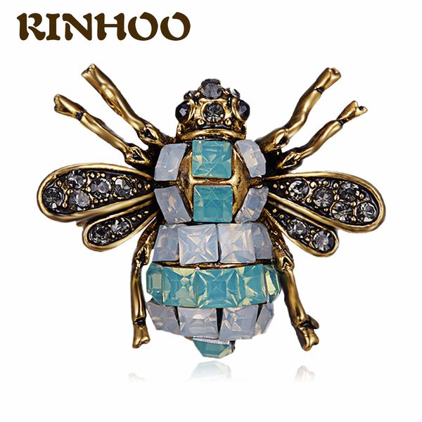 retro bee brooches enamel pin colorful crystal zircon insect animals brooch for women hijab lapel pin pin female holiday giftdio chan contac, Gray
retro bee brooches enamel pin colorful crystal zircon insect animals brooch for women hijab lapel pin pin female holiday giftdio chan contac, Gray