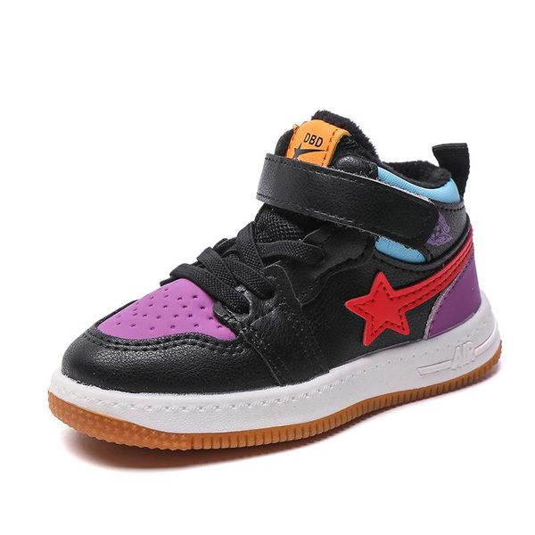 021 new winter kids shoes casual baby cotton boots kids non-slip keep warm snow boots boys girls sneakers baby sport shoe, Black
021 new winter kids shoes casual baby cotton boots kids non-slip keep warm snow boots boys girls sneakers baby sport shoe, Black