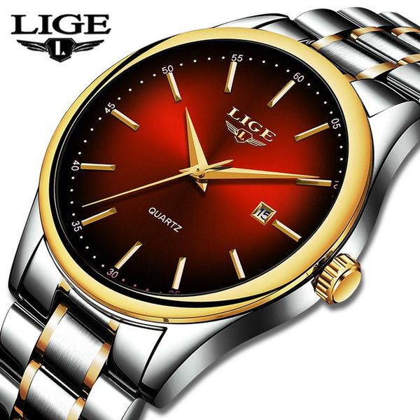 wristwatches 2021 lige men watches full steel business quartz watch fitness sport waterproof clock relogio masculino, Slivery;brown
wristwatches 2021 lige men watches full steel business quartz watch fitness sport waterproof clock relogio masculino, Slivery;brown