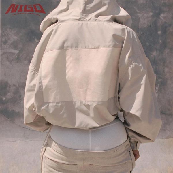 men's jackets nigo f 19ss 6th short jacket with hood coat #nigo778, Black;brown
men's jackets nigo f 19ss 6th short jacket with hood coat #nigo778, Black;brown