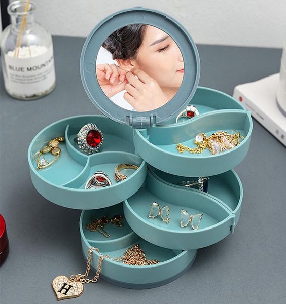 storage boxes & bins portable jewelry box makeup case organizers convenient accessory container 4-layer tray holder
storage boxes & bins portable jewelry box makeup case organizers convenient accessory container 4-layer tray holder