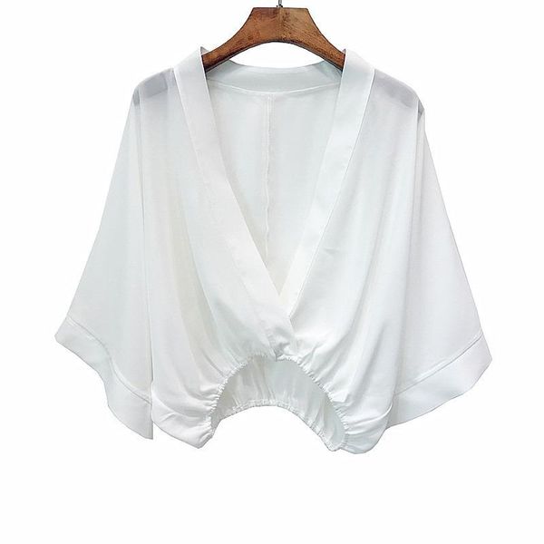 women's blouses & shirts fashion woman 2021 chiffon blouse women shirt big size summer smock plus large, White
women's blouses & shirts fashion woman 2021 chiffon blouse women shirt big size summer smock plus large, White