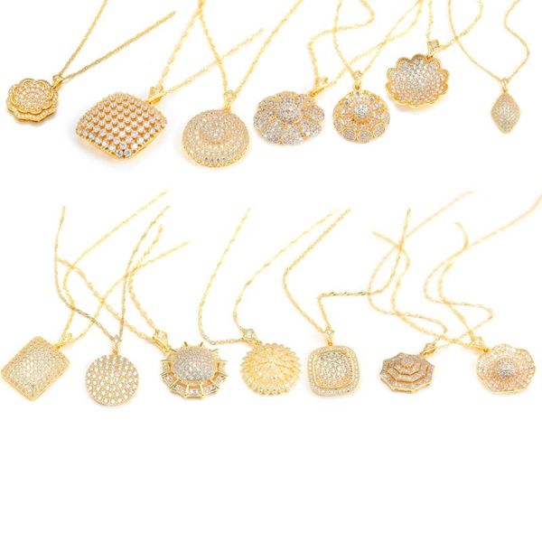 pendant necklaces 9pcs/lots vintage chain wholesale luxury gold link necklace fine inlay pave cz jewelry, Silver
pendant necklaces 9pcs/lots vintage chain wholesale luxury gold link necklace fine inlay pave cz jewelry, Silver