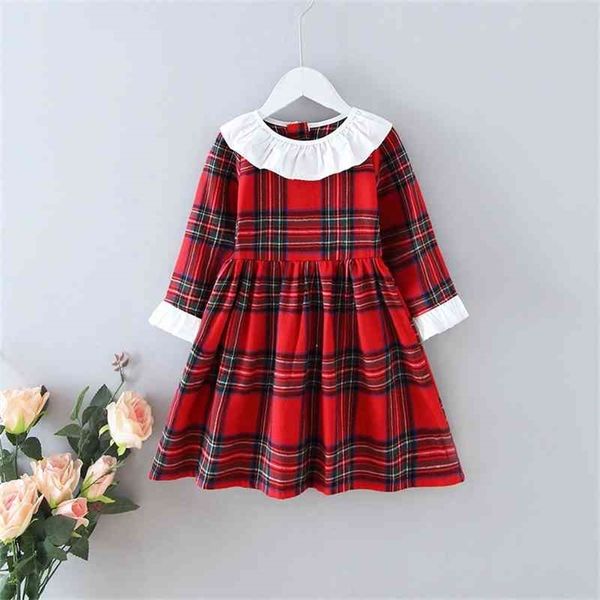 gooporson fall kids dresses for girls fashion korean plaid logn sleeve princess dress vestidos cute toddler children costume 210715, Red;yellow
gooporson fall kids dresses for girls fashion korean plaid logn sleeve princess dress vestidos cute toddler children costume 210715, Red;yellow