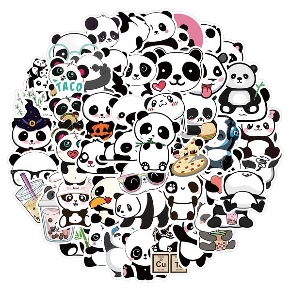 50pcs/set panda stickers classic graffiti for suitcase cool lapskateboard cartoon cute animal decals
50pcs/set panda stickers classic graffiti for suitcase cool lapskateboard cartoon cute animal decals