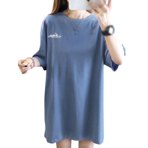 women's t-shirt women half-sleeved loose t-shirts summer female tees solid color sweet streetwear all-match korean fashion shirt, White
women's t-shirt women half-sleeved loose t-shirts summer female tees solid color sweet streetwear all-match korean fashion shirt, White