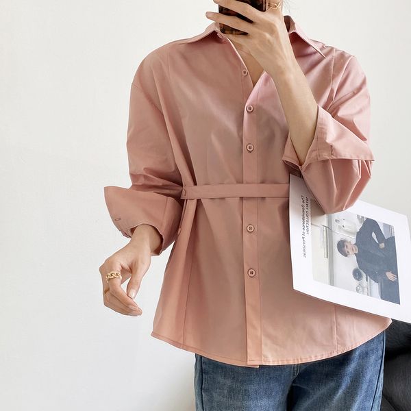 2021 spring new turn down collar lace-up design womens and blouses fashion women cotton shirt blusas vzml, White
2021 spring new turn down collar lace-up design womens and blouses fashion women cotton shirt blusas vzml, White