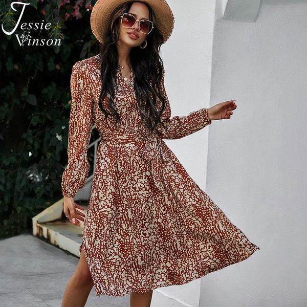 casual dresses jessie vinson elegant print midi dress women long sleeve v-neck belted split beach spring vestidos holiday robe, Black;gray
casual dresses jessie vinson elegant print midi dress women long sleeve v-neck belted split beach spring vestidos holiday robe, Black;gray