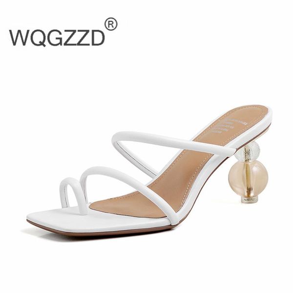 slippers 2021 summer women's shoes genuine leather high heels stranges ladies dating femme, Black
slippers 2021 summer women's shoes genuine leather high heels stranges ladies dating femme, Black