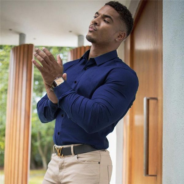 men's casual shirts 2021 autumn long-sleeved slim business suits handsome black and white korean, White;black
men's casual shirts 2021 autumn long-sleeved slim business suits handsome black and white korean, White;black