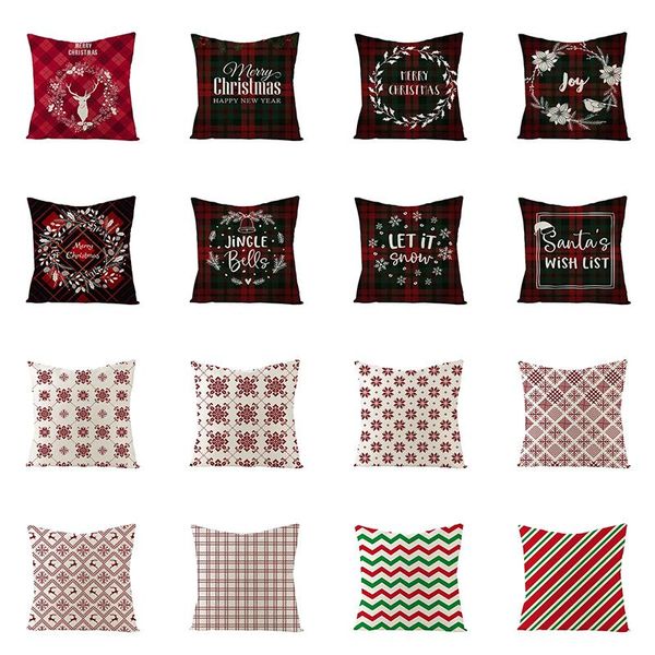 pillow case merry christmas throw nordic style cushion cover reindeer red striped lattice car home pillowcase
pillow case merry christmas throw nordic style cushion cover reindeer red striped lattice car home pillowcase