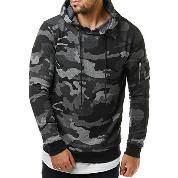 mens fleece warm hoodie hooded camouflage sweatshirt pullover coat jacket, Black;blue
mens fleece warm hoodie hooded camouflage sweatshirt pullover coat jacket, Black;blue