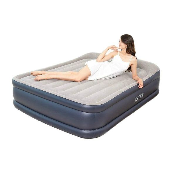 152x203x42cm inflatable air bed portable mattress with built-in electric pump for camping single double thickened inflatable bed
152x203x42cm inflatable air bed portable mattress with built-in electric pump for camping single double thickened inflatable bed