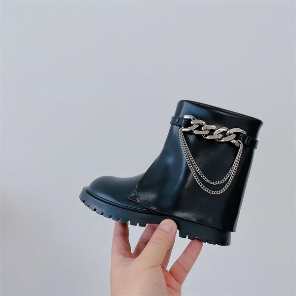 boots little girl temperament sweet princess 2021 winter children shoes korean fashion chain girls plus velvet short, Black;grey
boots little girl temperament sweet princess 2021 winter children shoes korean fashion chain girls plus velvet short, Black;grey
