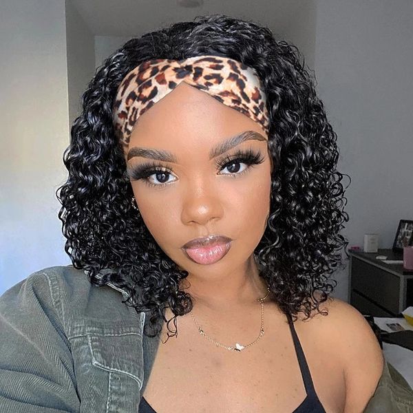 lx brand short curly bob wig silk headband wig human hair brazilian jerry curl wig no lace full density fringe human hair for womenfacto, Black
lx brand short curly bob wig silk headband wig human hair brazilian jerry curl wig no lace full density fringe human hair for womenfacto, Black