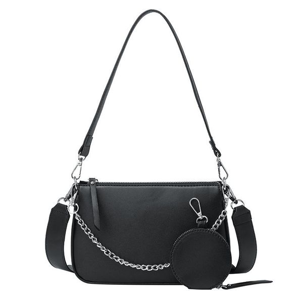 evening bags 2pcs black shoulder bag women pu leather crossbody casual baguette female designer handbag fashion girls purse
evening bags 2pcs black shoulder bag women pu leather crossbody casual baguette female designer handbag fashion girls purse