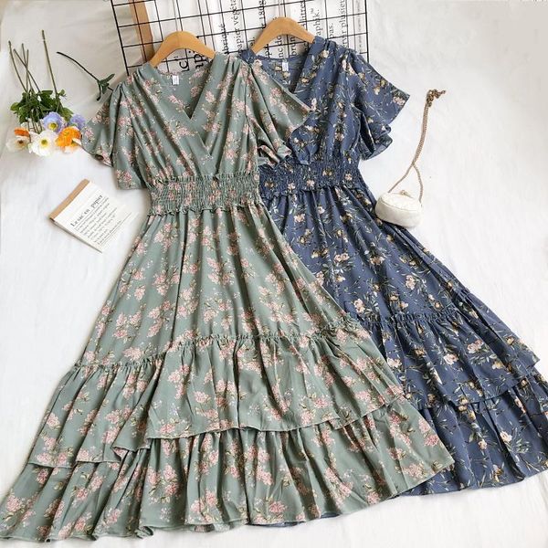 casual dresses fitaylor summer women holiday style print v-neck flare sleeve floral ruffles high waist chiffon long, Black;gray
casual dresses fitaylor summer women holiday style print v-neck flare sleeve floral ruffles high waist chiffon long, Black;gray