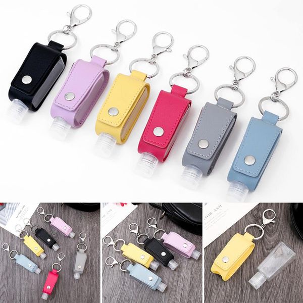 storage bottles & jars 30ml hand sanitizer leather keychain holder empty flip reusable portable diy men women travel makeup cosmetic contain
storage bottles & jars 30ml hand sanitizer leather keychain holder empty flip reusable portable diy men women travel makeup cosmetic contain