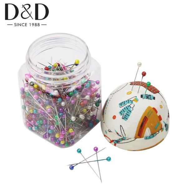 500pcs sewing pins round pearl head pins quilting in plastic storage jar with pin cushion diy crafts accessories, Black
500pcs sewing pins round pearl head pins quilting in plastic storage jar with pin cushion diy crafts accessories, Black