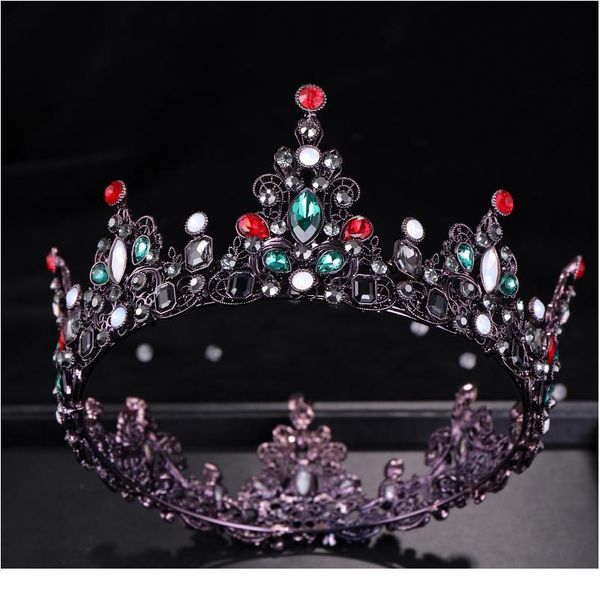 vintage wedding round crown baroque rhinestone crystal headdress bridal hair accessories princess headdress queen crown jllmvh, Silver
vintage wedding round crown baroque rhinestone crystal headdress bridal hair accessories princess headdress queen crown jllmvh, Silver
