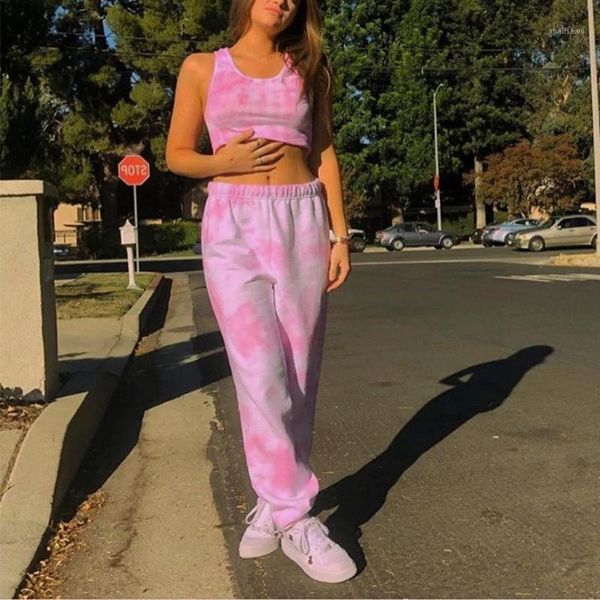 summer tie dyeing sweatsuit slim crop tracksuit female sets casual long pants sportswear two piece outfits for women dress, White
summer tie dyeing sweatsuit slim crop tracksuit female sets casual long pants sportswear two piece outfits for women dress, White