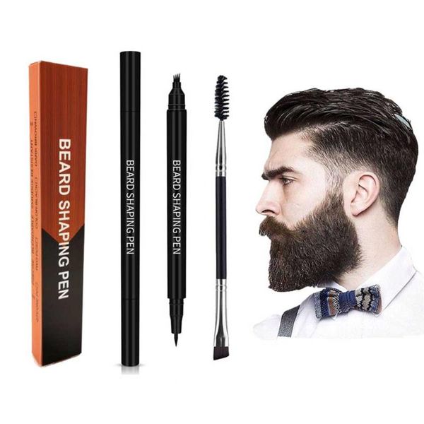 hair brushes beard pen filler pencil and brush enhancer waterproof moustache coloring shaping tools barber, Silver
hair brushes beard pen filler pencil and brush enhancer waterproof moustache coloring shaping tools barber, Silver