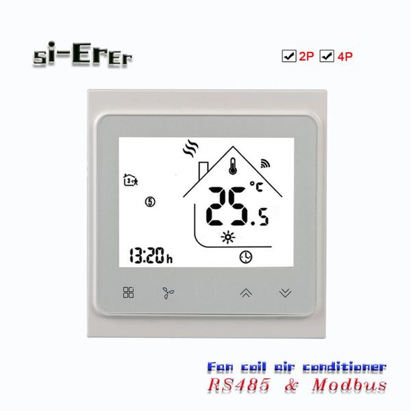 smart home control 95-240vac,24vac heat cool temp thermostat with modbus& rs485 rtu communication 2p/4p
smart home control 95-240vac,24vac heat cool temp thermostat with modbus& rs485 rtu communication 2p/4p