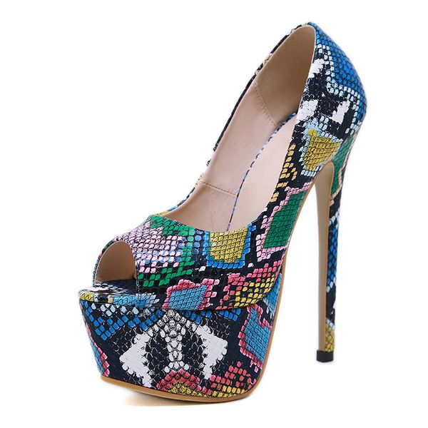 2021 new fashion snake print womens shoes women peep toe slip on high heels pumps ib5p, Black
2021 new fashion snake print womens shoes women peep toe slip on high heels pumps ib5p, Black