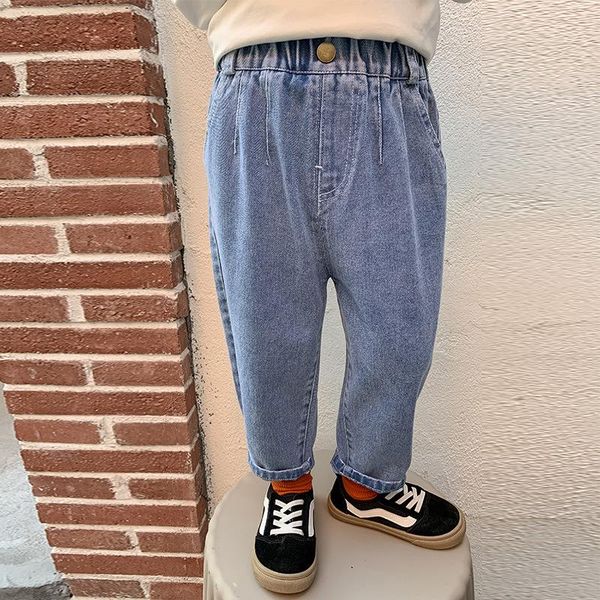 boys' jeans loose casual radish pants spring korean baby pants foreign style comfortable cool trouser 10-128, Blue
boys' jeans loose casual radish pants spring korean baby pants foreign style comfortable cool trouser 10-128, Blue