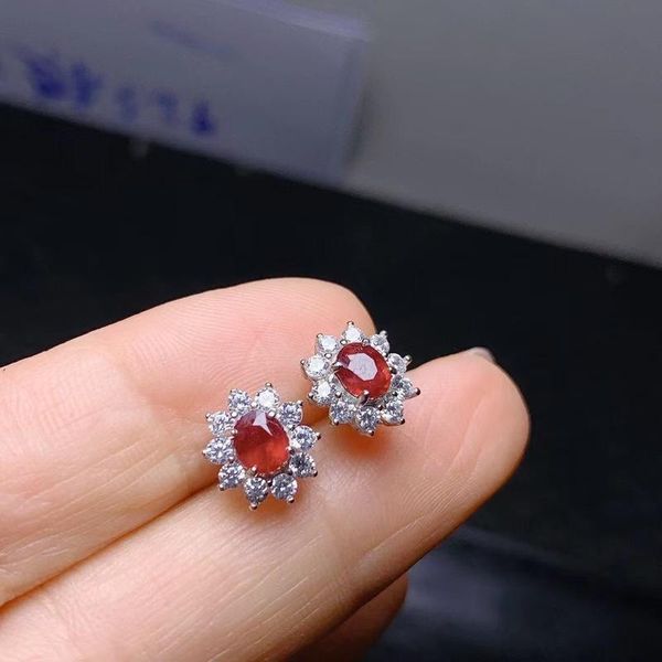 stud 100% natural real ruby gemstone ring in 925 sterling silver fine jewelry color for women with gift box, Golden;silver
stud 100% natural real ruby gemstone ring in 925 sterling silver fine jewelry color for women with gift box, Golden;silver