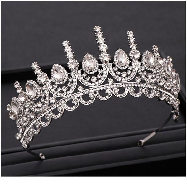 trendy wedding big crown hair accessories rhinestone crystal crown silver color bride hair accessories jewelry weddi jllhhh
trendy wedding big crown hair accessories rhinestone crystal crown silver color bride hair accessories jewelry weddi jllhhh