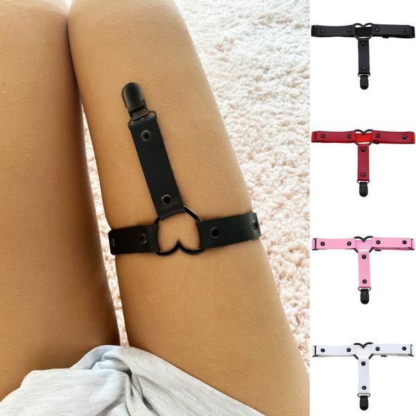 heart boog pu leather body bondage harnas undergarments tall waist boards punk for women, Black;white
heart boog pu leather body bondage harnas undergarments tall waist boards punk for women, Black;white