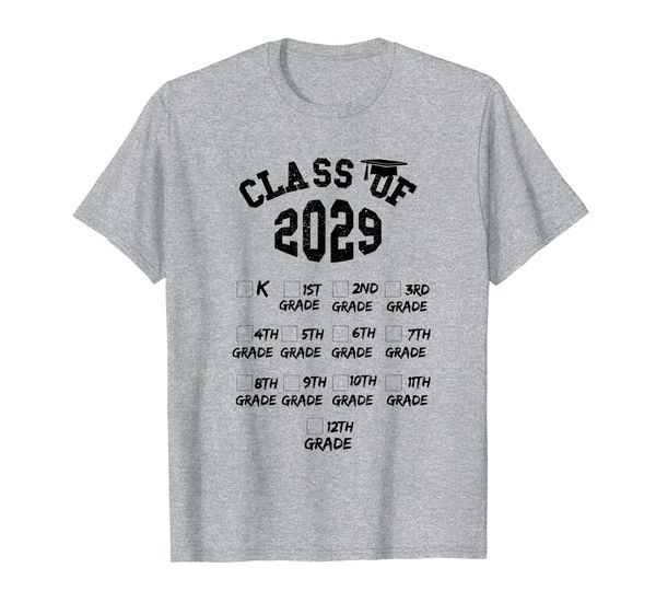 Class of 2029 Grow With Me Shirt with space for check marks T-Shirt, Mainly pictures
Class of 2029 Grow With Me Shirt with space for check marks T-Shirt, Mainly pictures