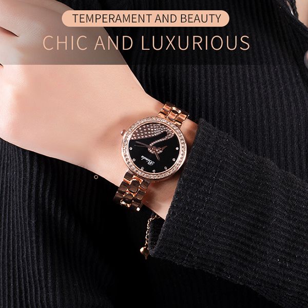 light luxury watch female famous brand genuine ins wind lady masonry watch brand ten brands starry female watch ing, Slivery;brown
light luxury watch female famous brand genuine ins wind lady masonry watch brand ten brands starry female watch ing, Slivery;brown