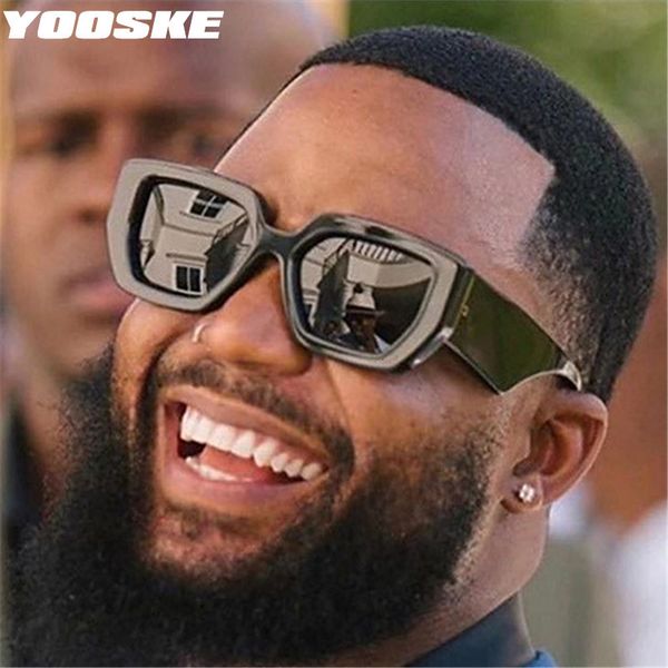 designer sunglasses yooske vintage wide leg square men luxury brand big frame gradient sun glasses women red black shades uv400, White;black 
designer sunglasses yooske vintage wide leg square men luxury brand big frame gradient sun glasses women red black shades uv400, White;black
