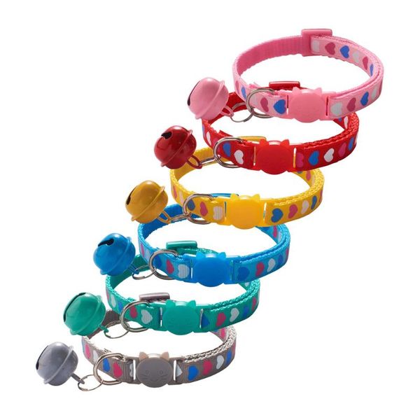adjustable little cat collar necklace safety buckle neck strap belt for kitten with bell love print pet accessories
adjustable little cat collar necklace safety buckle neck strap belt for kitten with bell love print pet accessories