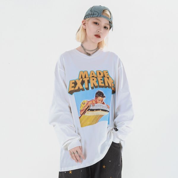 2021 new long sleeve harajuku graphic tees japanese funny shirts fall oversized streetwear women fashion clothing euao, White
2021 new long sleeve harajuku graphic tees japanese funny shirts fall oversized streetwear women fashion clothing euao, White