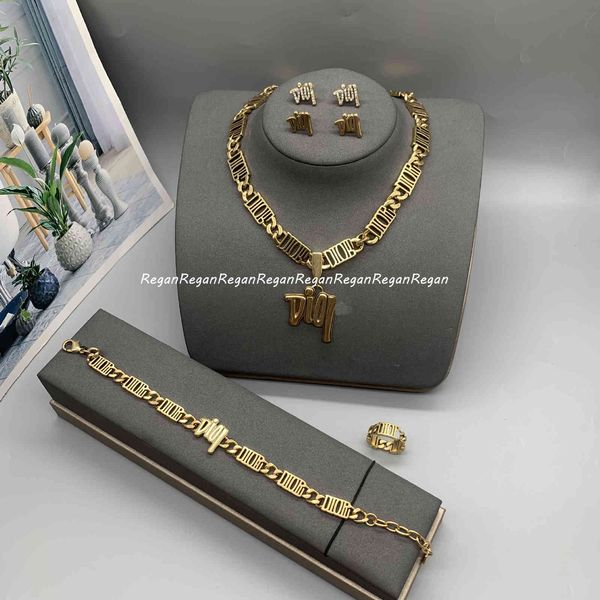 75% off outlet online dijia 21-year-old exaggerated set necklace bracelet ring earrings letter bronze, Black
75% off outlet online dijia 21-year-old exaggerated set necklace bracelet ring earrings letter bronze, Black